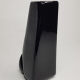 Vase mégalithe noir 25 cm