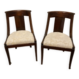 Vintage empire gondola chairs