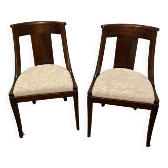 Vintage empire gondola chairs