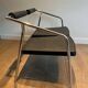 Sofa Design 'System', Chrome & Black Rubber, France, circa 1970
