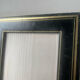 Antique black leather  with gilding frame measurements 19 cm x 15 cm