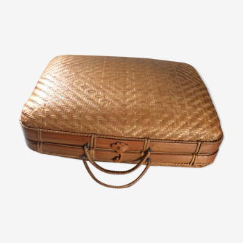 Vintage wicker case