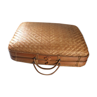Vintage wicker case
