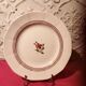 Round plate flat Armelle Sarreguemines hand-painted