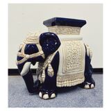 Plant table elephant ceramic