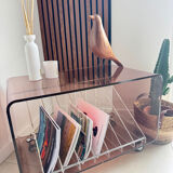 Table basse/meuble vinyles M. Dumas Roche Bobois vintage