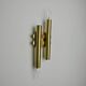 Tubular wall lamp by Maison Sciolari, 2 lights, Italy, 1970