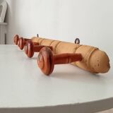 Antique wall coat rack from the 40s/50s