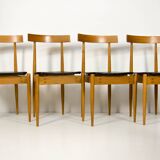 Set of Four Mid-Century Chairs by Alan Fuchs for ULUV, Krásná Jizba, 1965