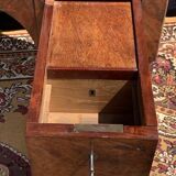 Restoration-era mahogany cylinder desk