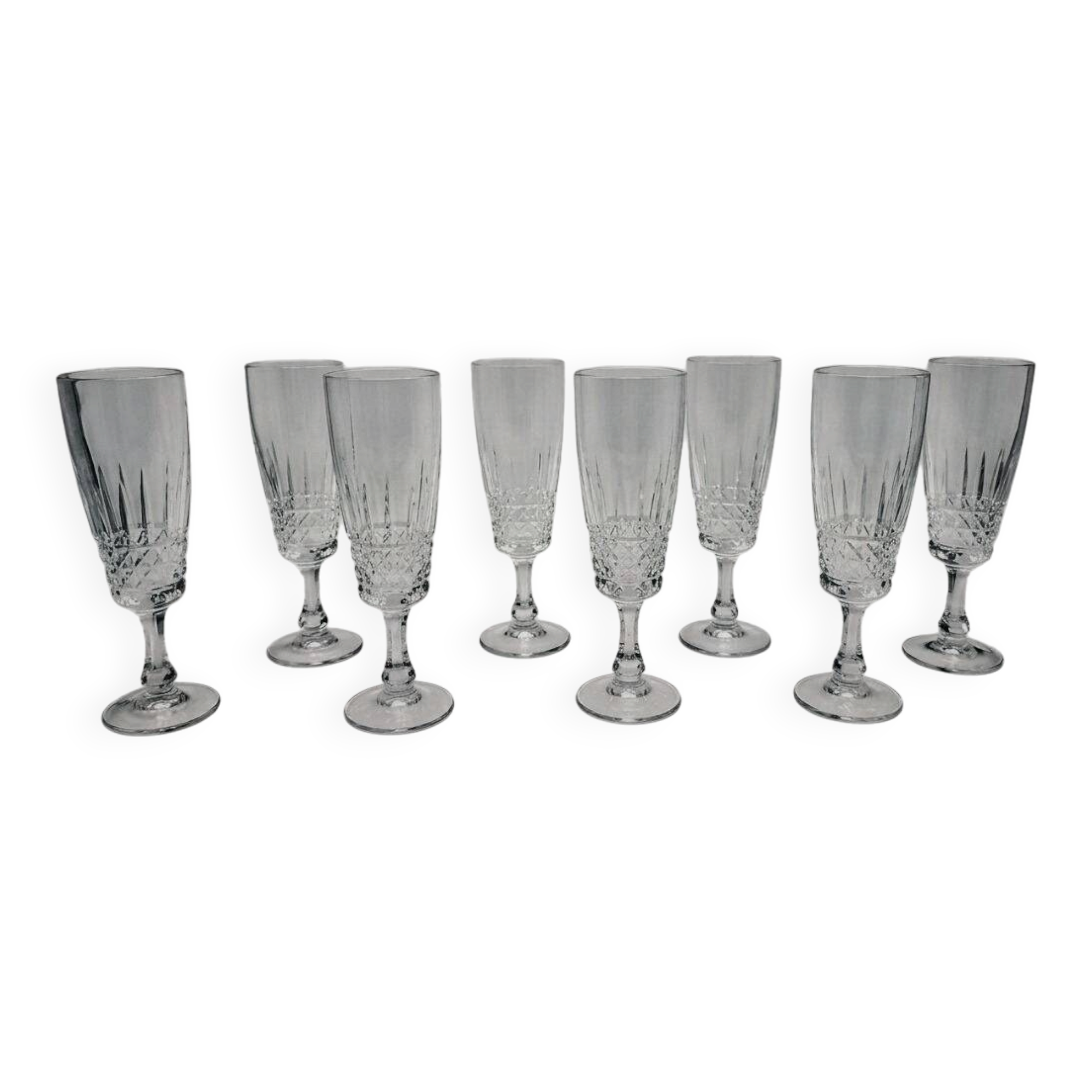 Crystal flutes – 1960s