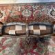 Louis XV Style Footrest – Six Cabriole Legs – Carved Wood