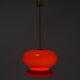 Mid-century glass pendant,1960's