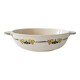 Old oval dish / vegetable dish in ironstone - "Renée" Art Deco model