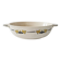 Old oval dish / vegetable dish in ironstone - "Renée" Art Deco model