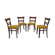 Set of Four Art Deco Dining Chairs By Fischel,1930‘s.