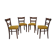 Set of Four Art Deco Dining Chairs By Fischel,1930‘s.