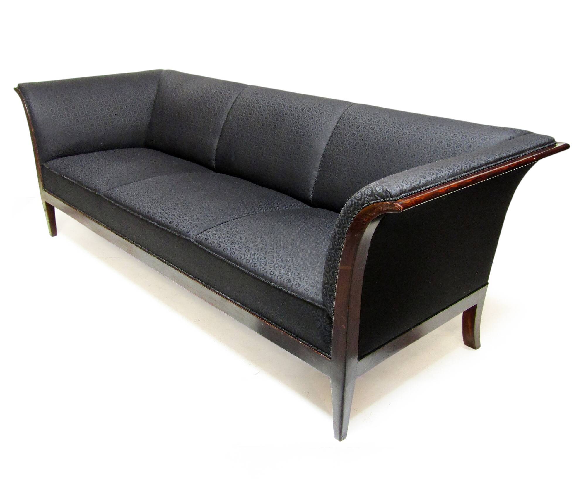 1930s Danish Art Deco 3-Seater Sofa by Frits Henningsen