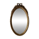 Vintage Oval Gilt Mirror
