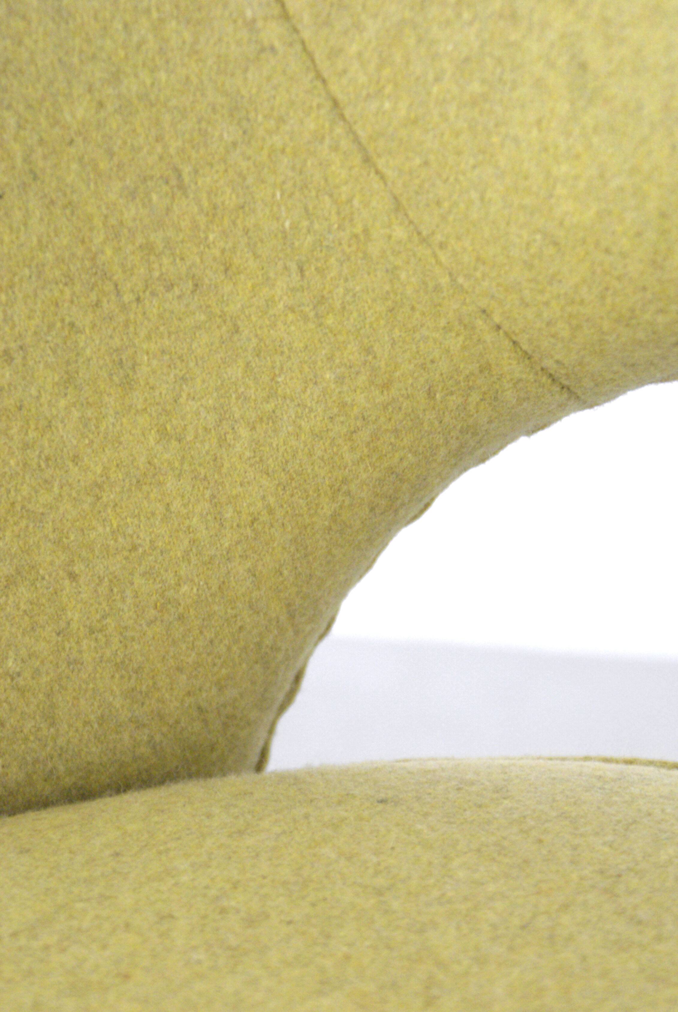 Eero Saarinen fabric armchairs