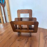 Brutalist magazine holder