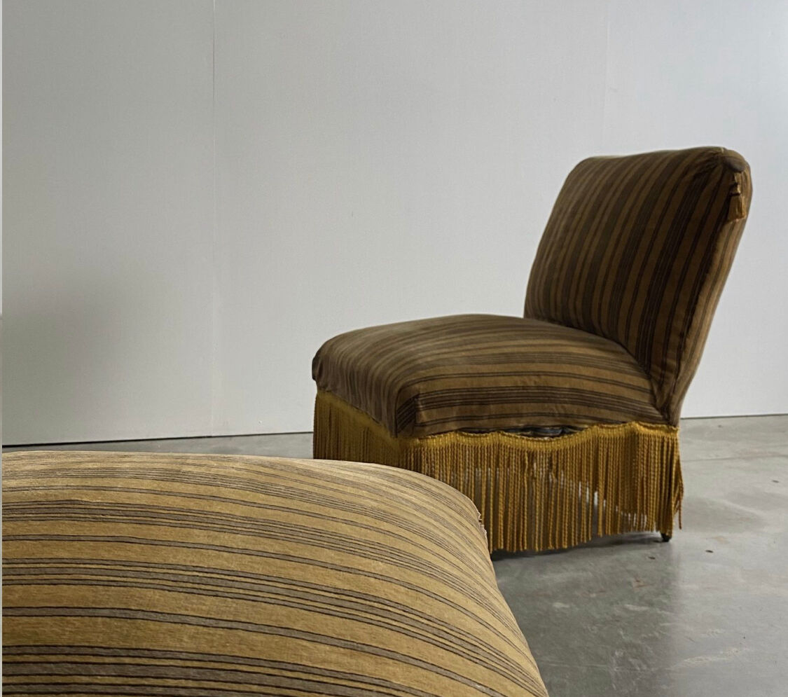 Pair of napoleon 3 chairs