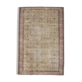 Hand-made vintage rug 303x206cm