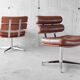 Pair of chairs - 1970 - Cognac