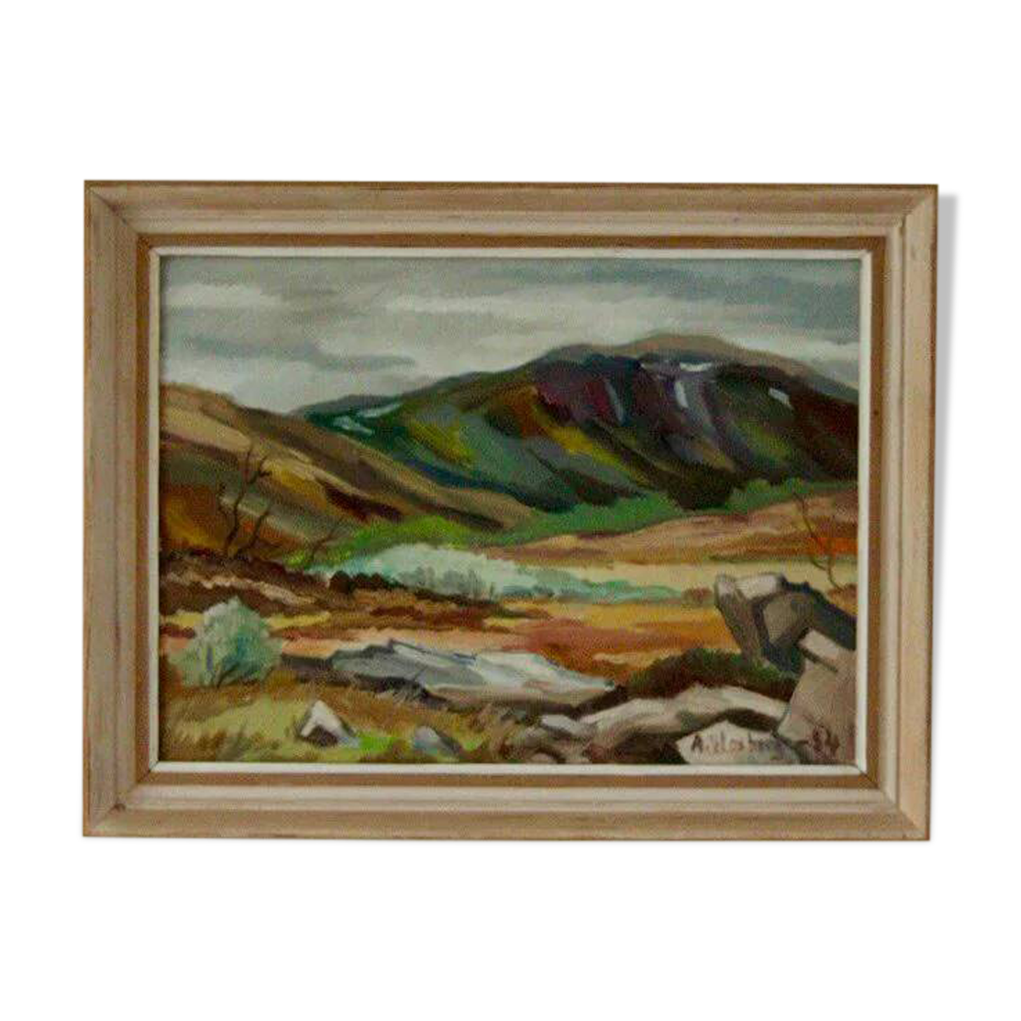 "Landscape with Mountain" A Woxberg