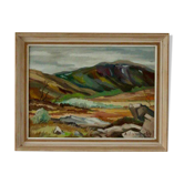 "Landscape with Mountain" A Woxberg
