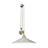 "Top" suspension with counterweight