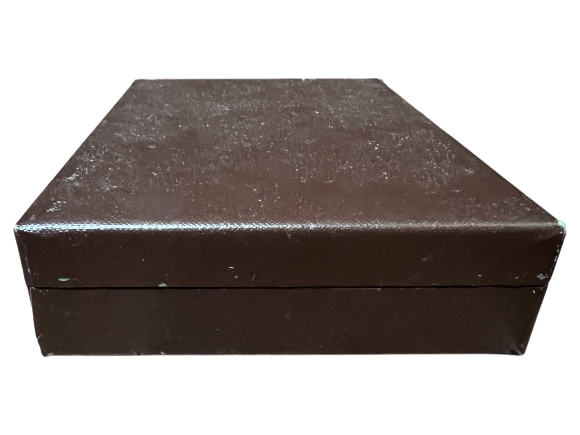 Set of 12 silver-plated metal cake forks from the Nicolet Orléans brand