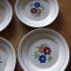Set of 6 flat plates and 1 round dish KG Lunéville "Agnès"