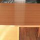 Bureau en bois pieds compas