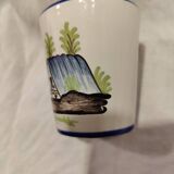 Nevers Montagnon earthenware cup commemorating the Revolution