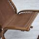 1970’s, Norwegian design, "Siesta" lounge chair by Ingmar Relling, leather, bentwood.