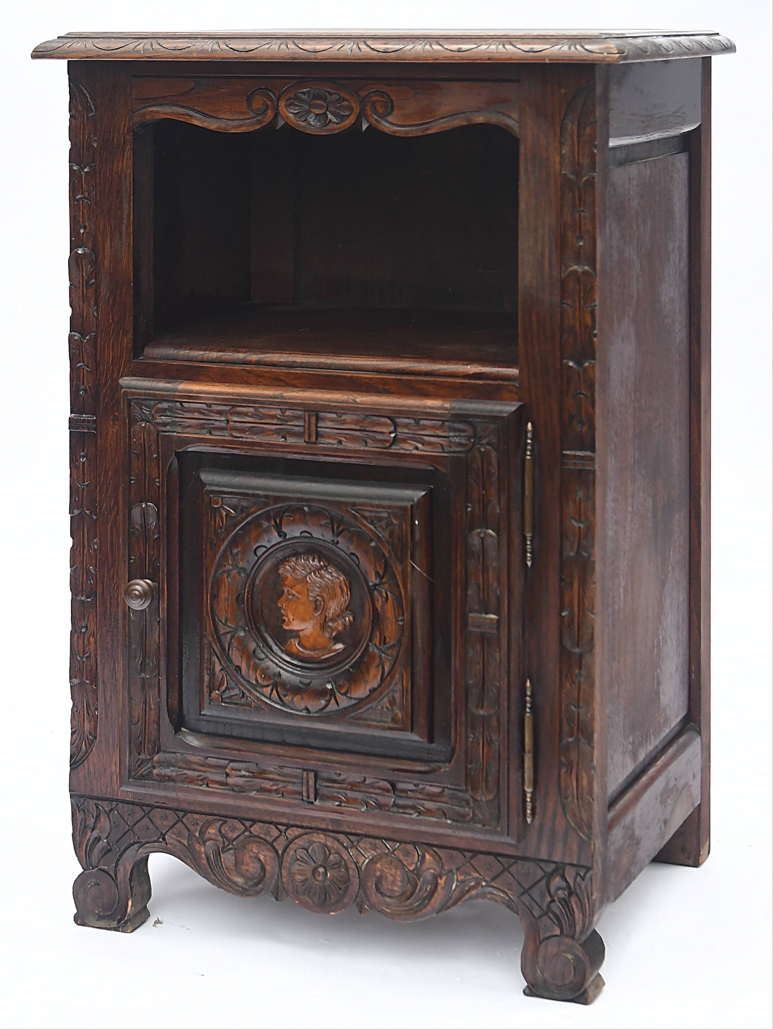 Breton style nightstand