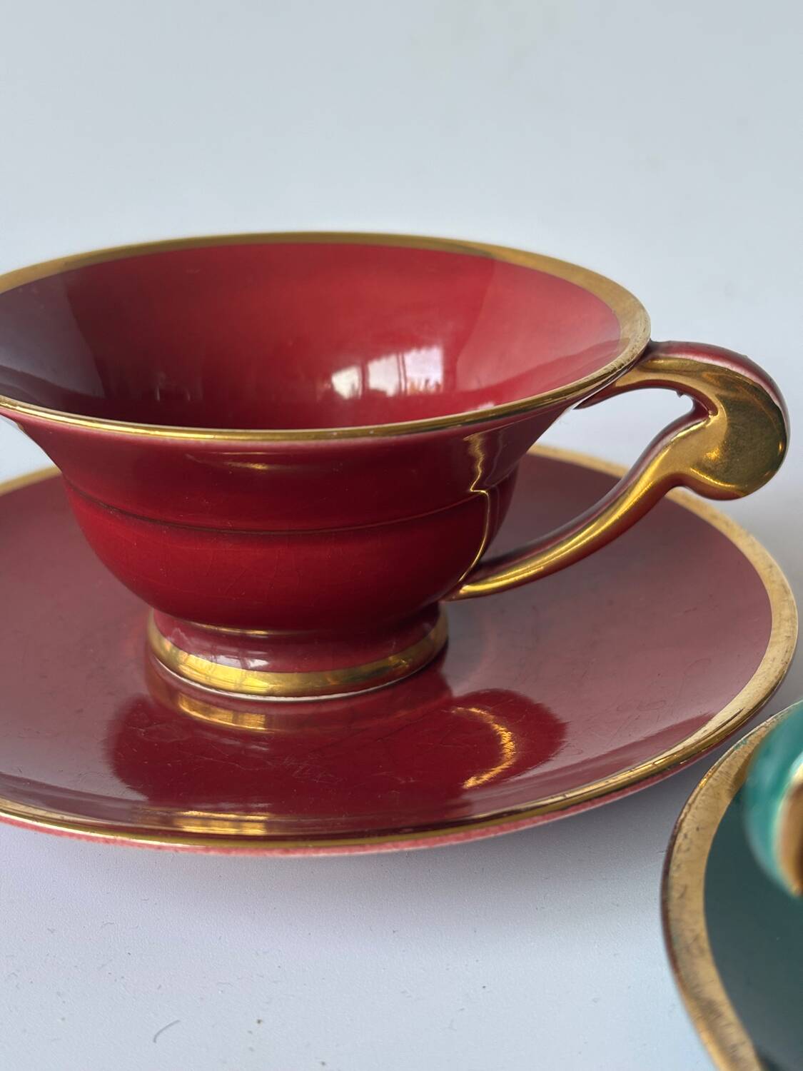 Tasses à café art déco
