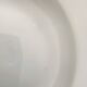 Set of 6 deep plates in fine porcelain from Bohemia with a gold rim.