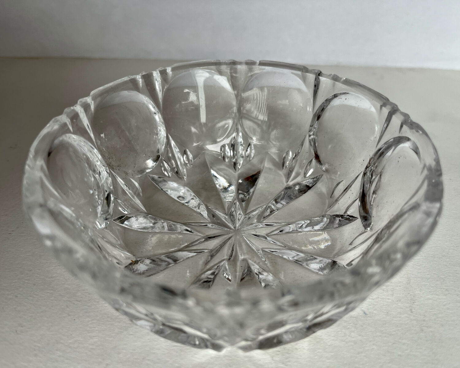 6 glass dessert cups