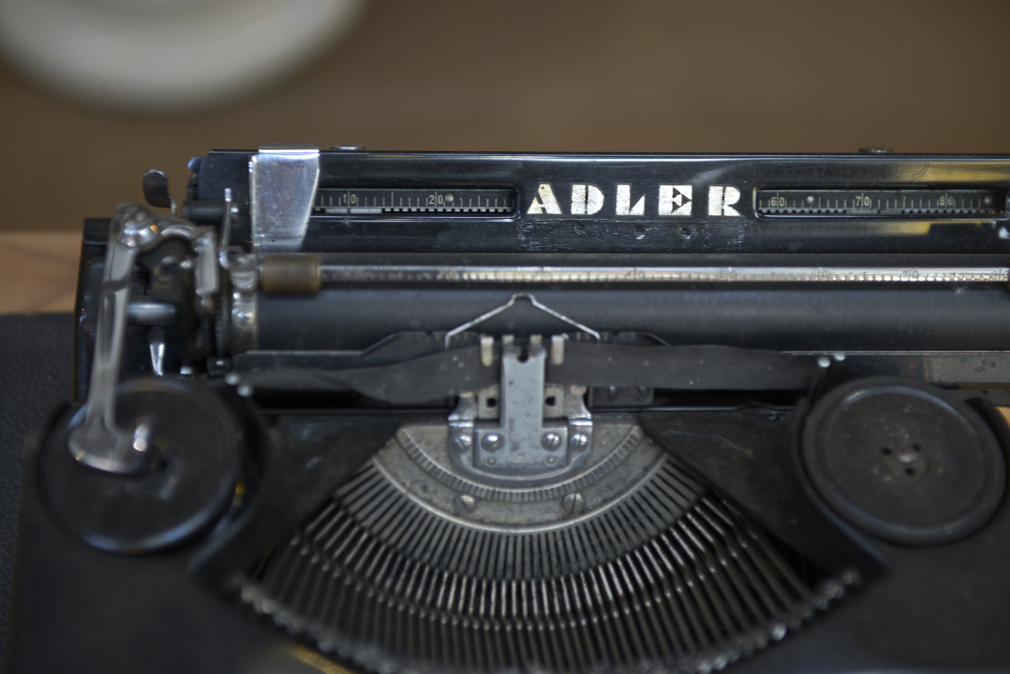Metal Adler typewriter