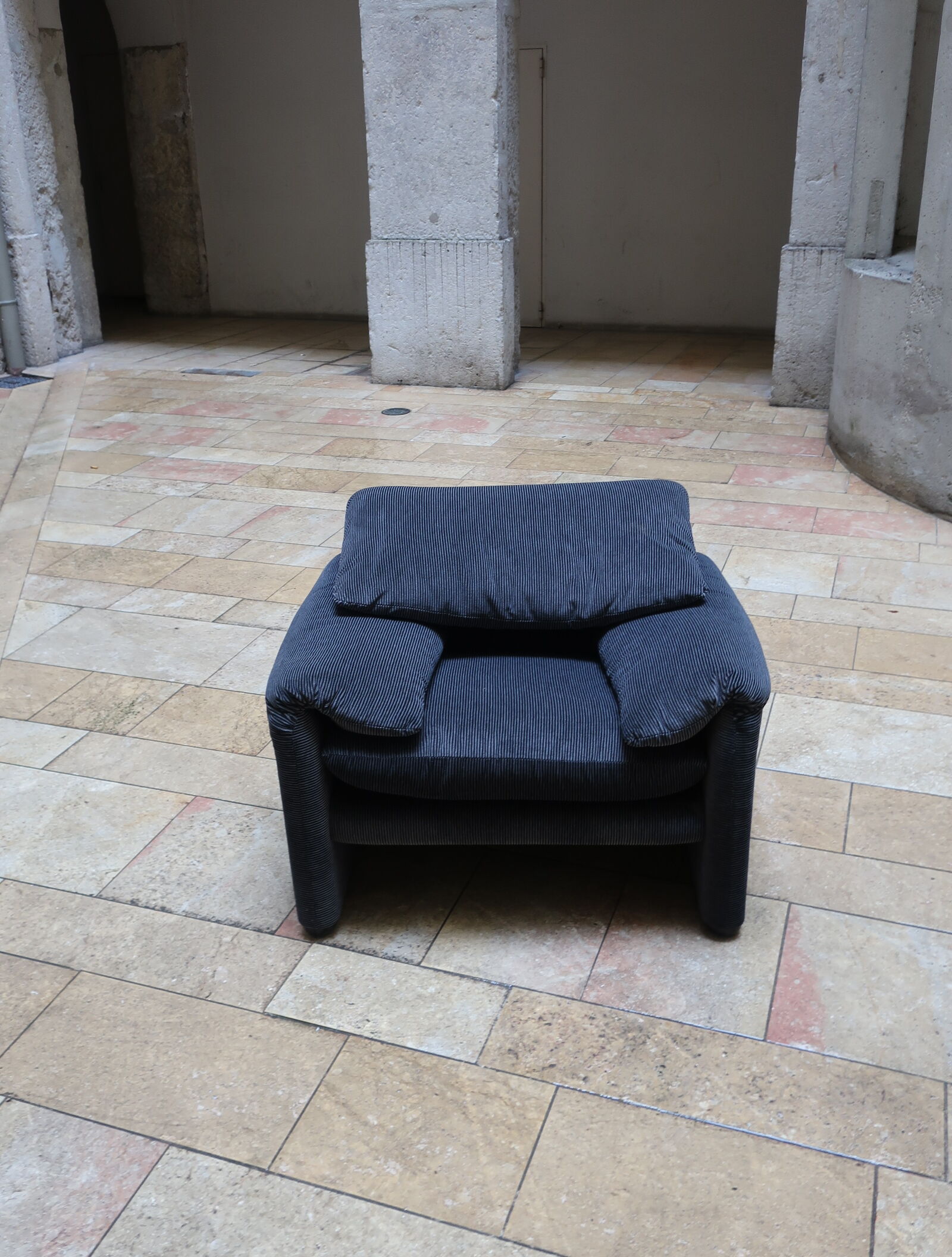 Maralunga chair of the 2000s edition Cassina