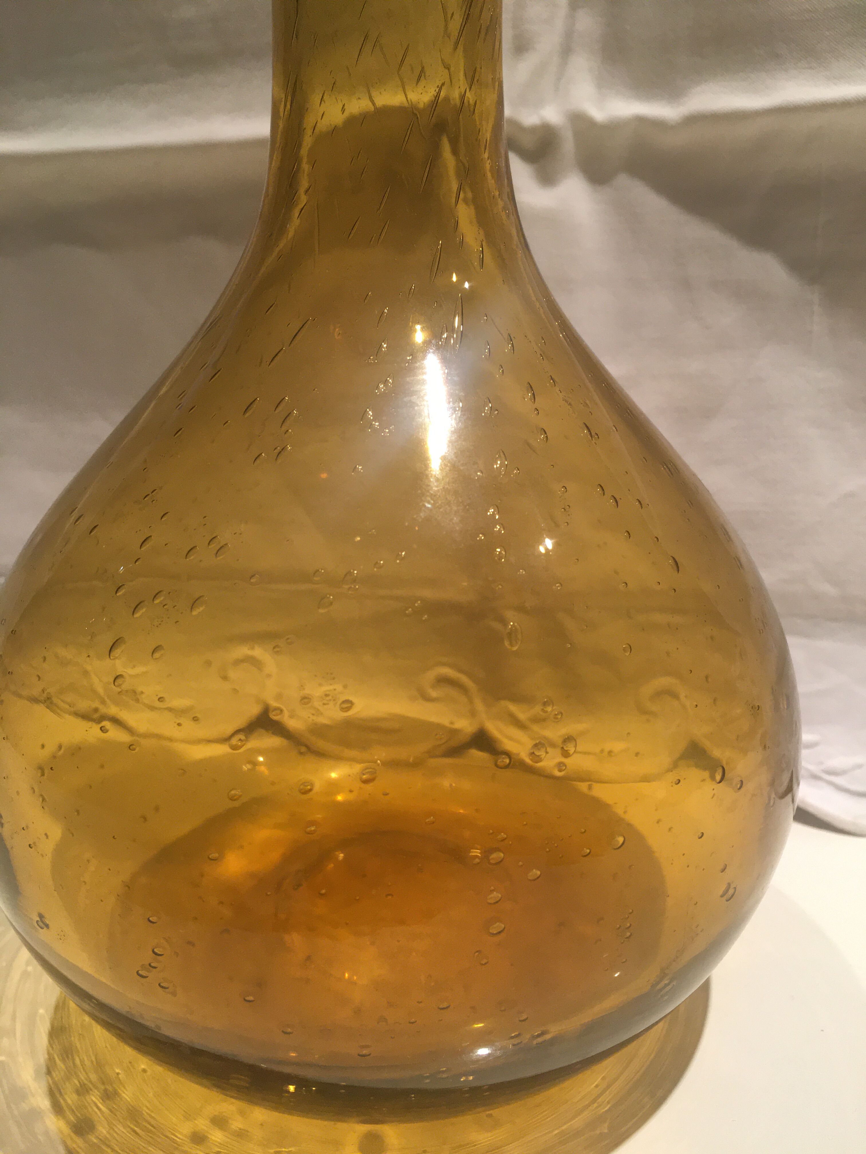 Vintage Soliflore in blown glass