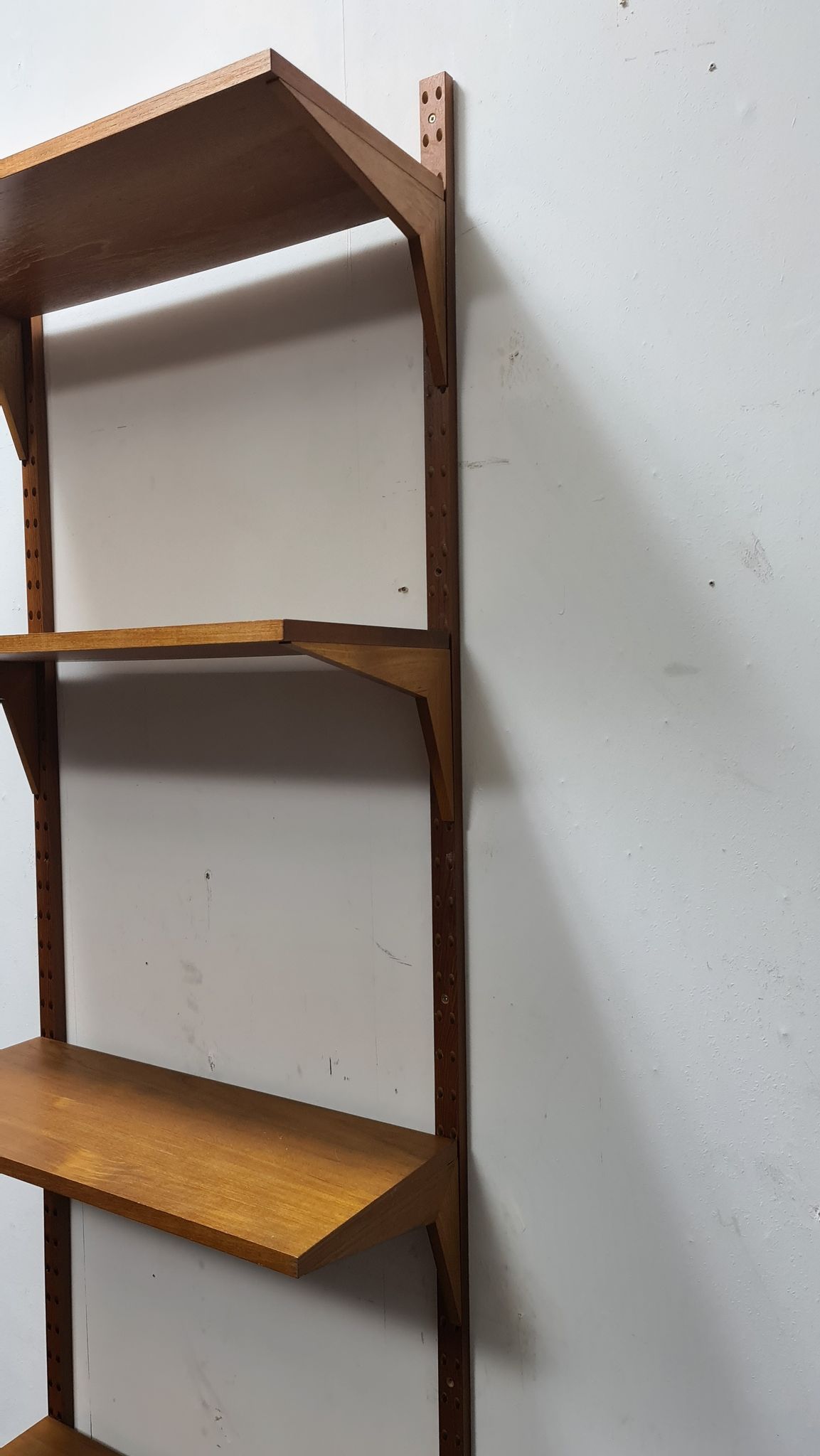 Système de mur en teck vintage par Poul Cadovious