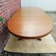 Baumann expandable oval table, 1960