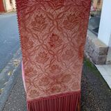 Pair of 2 Napoleon III Second Empire Boudoir Chairs, Red.
