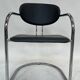 Vintage dining chair effezeta made in Italy design chrome