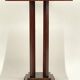 Antique - Square Guéridon Table - Art Deco Style - Oak