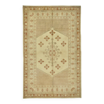 Tapis vintage anatolien turc 195 cm x 308 cm