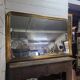 Louis Philippe style gilded mirror, mid-20th century, bevelled mirror.